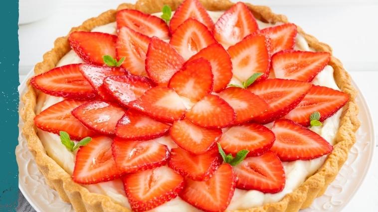 TARTE AUX FRAISES CRÈME MASCARPONE