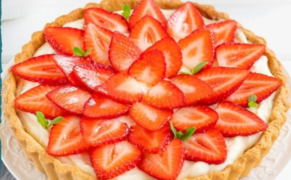 TARTE AUX FRAISES CRÈME MASCARPONE