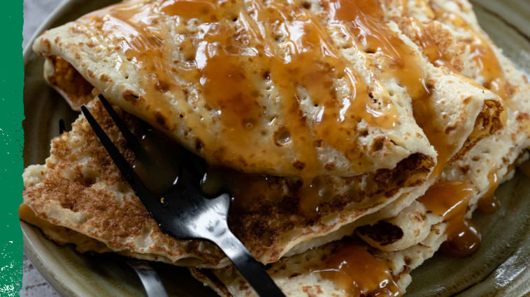 CRÊPES AU CARAMEL LAITIER