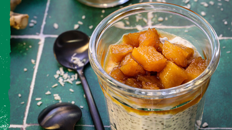 CHIA PUDDING COCO ANANAS GINGEMBRE