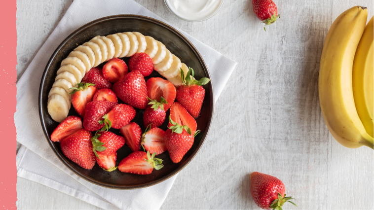 BOWL FRAISE BANANE RHUBARBE AMANDE