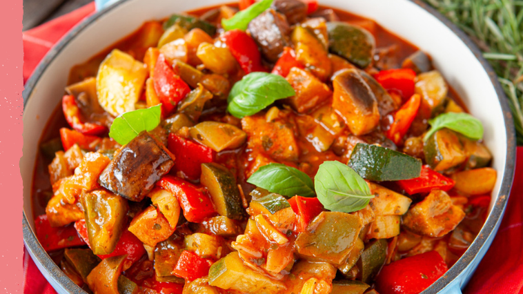 RATATOUILLE FRAÎCHE PARFUMÉE AU ROMARIN