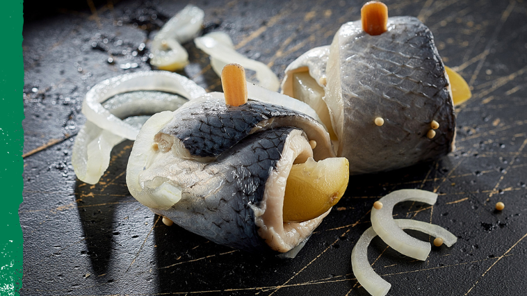 ROLLMOPS À LA POMME ET AU CHOU ROUGE