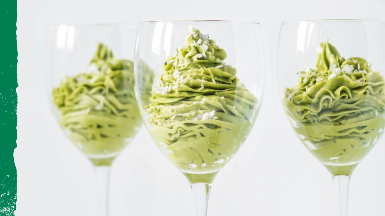 MOUSSE D'AVOCAT AU LAIT DE COCO