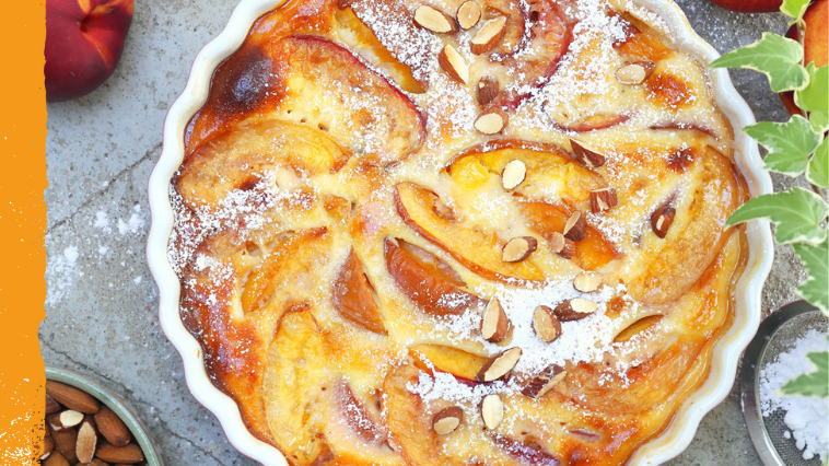 TARTELETTE AMANDINE AUX NECTARINES