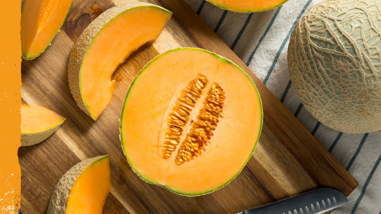 MELON EN CARPACCIO, INFUSION POIVRE VERVEINE
