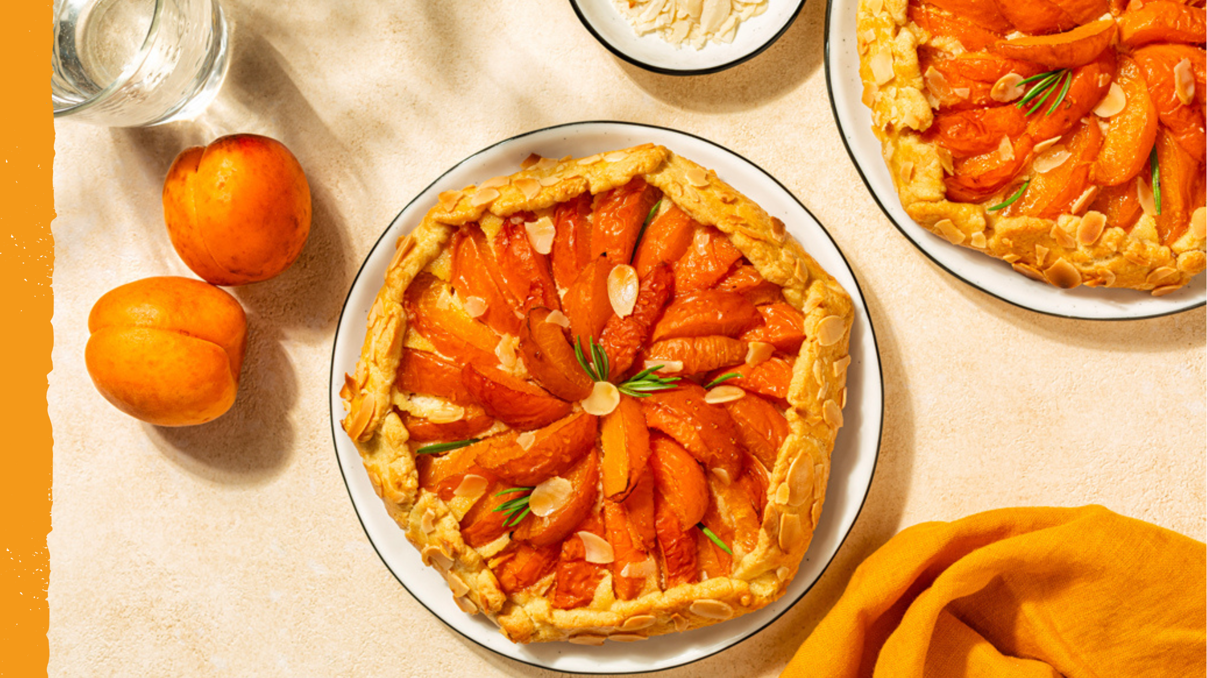 TARTE ABRICOTS ROMARIN