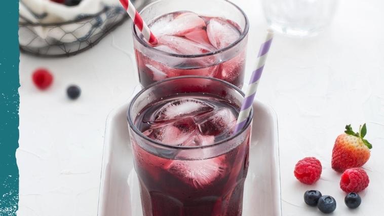 THÉ GLACÉ AUX FRUITS ROUGE