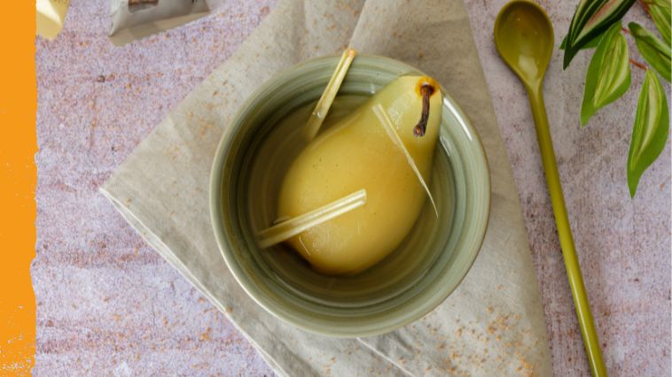 NAGE DE POIRE, SIROP PARFUMÉ CITRONNELLE
