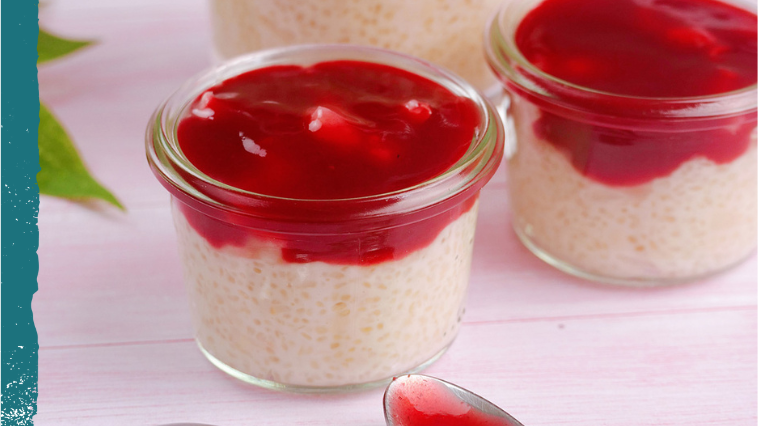 TAPIOCA COCO LITCHIS FRAMBOISE
