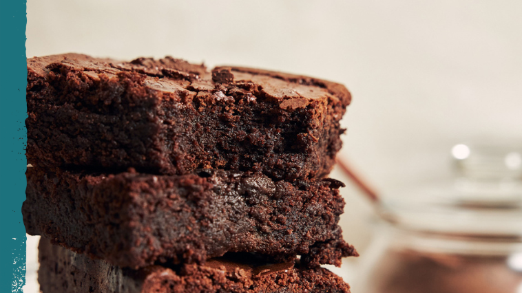 BROWNIES FONDANTS BANANE CACAHUÈTES