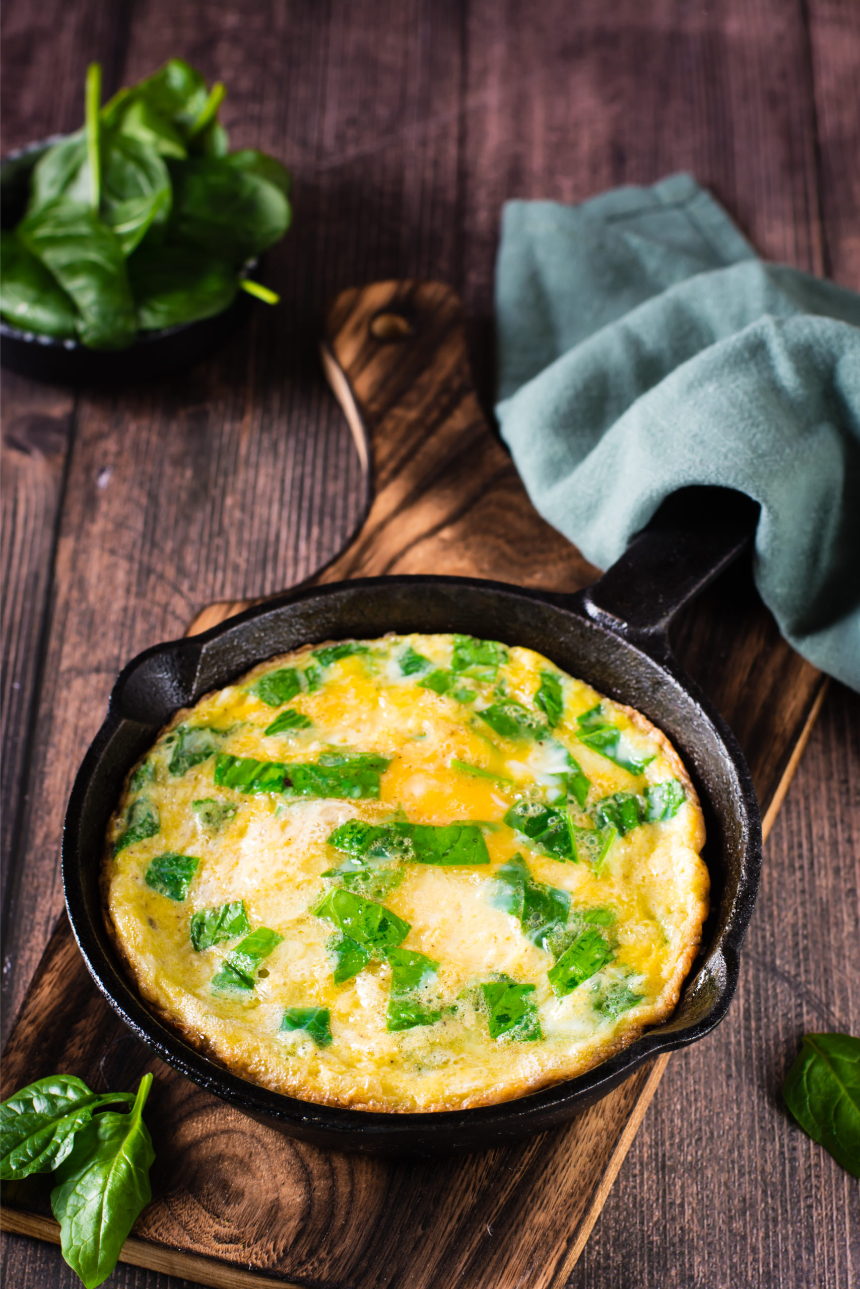 OMELETTE VERTE AUX HERBES