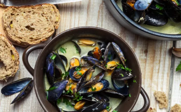 MOULES MARINIÈRES BIO