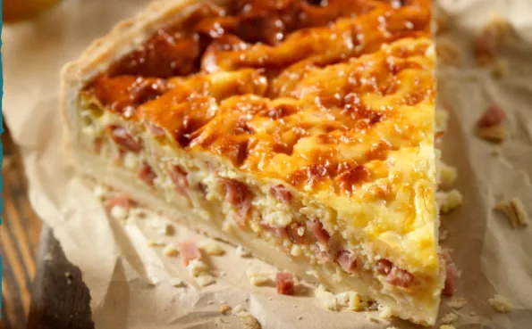 QUICHE COMTÉ AOP LARDONS