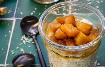 CHIA PUDDING COCO ANANAS GINGEMBRE