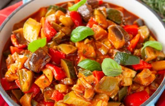 RATATOUILLE FRAÎCHE PARFUMÉE AU ROMARIN
