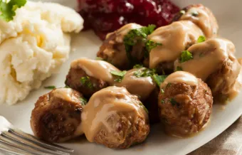 BOULETTES FRAÎCHES À LA SUÉDOISE