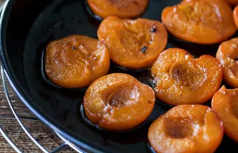 ABRICOT RÔTI AU MIEL CARAMÉLISÉ