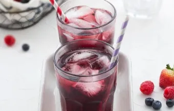 THÉ GLACÉ AUX FRUITS ROUGE