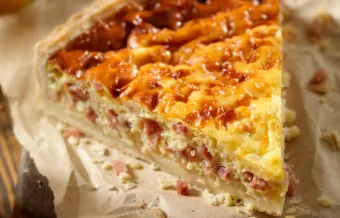 QUICHE COMTÉ AOP LARDONS