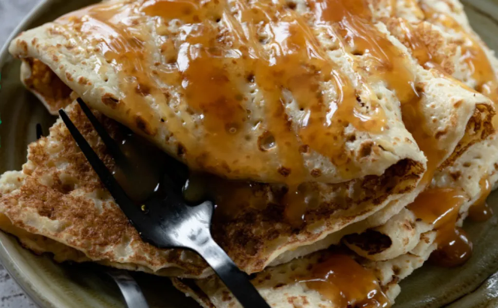 CRÊPES AU CARAMEL LAITIER