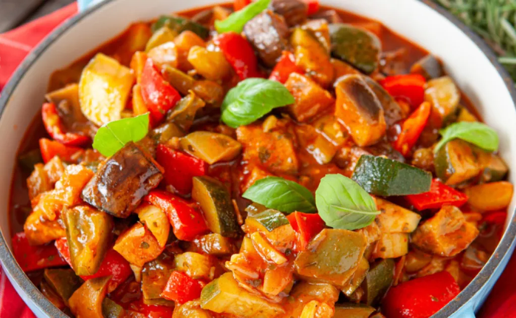 RATATOUILLE FRAÎCHE PARFUMÉE AU ROMARIN