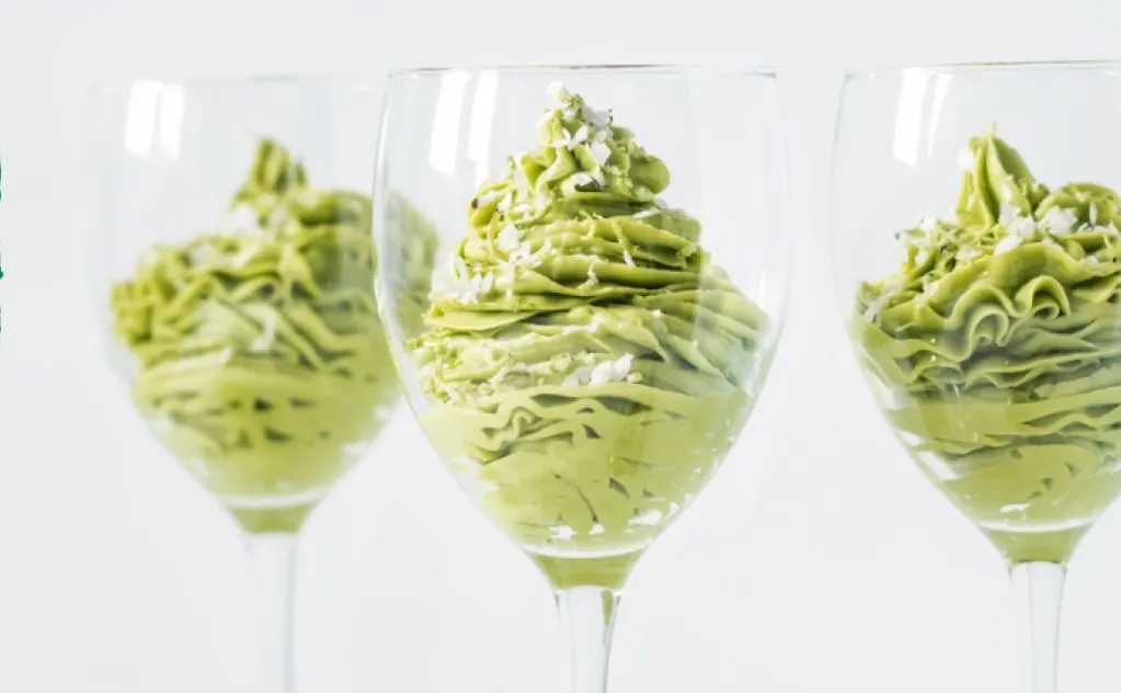 MOUSSE D'AVOCAT AU LAIT DE COCO