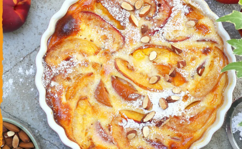 TARTELETTE AMANDINE AUX NECTARINES