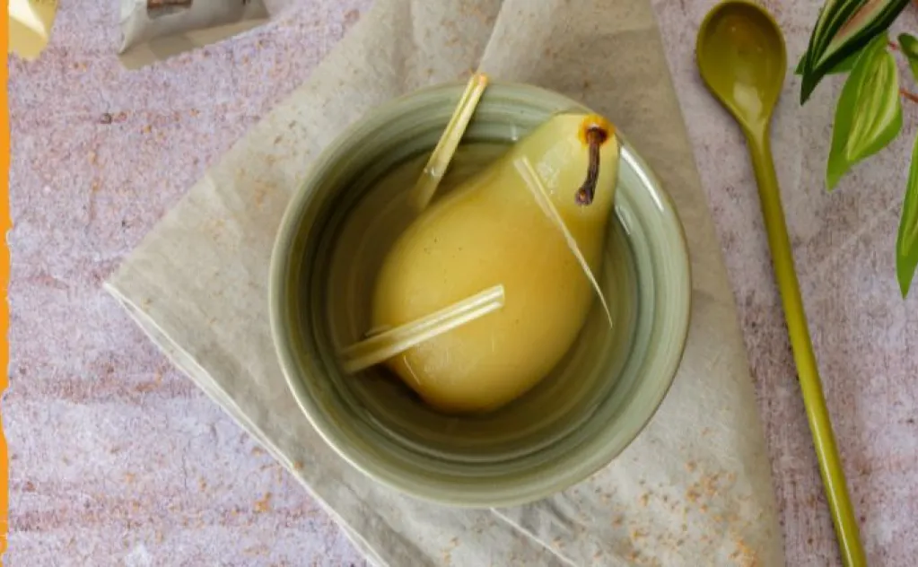 NAGE DE POIRE, SIROP PARFUMÉ CITRONNELLE