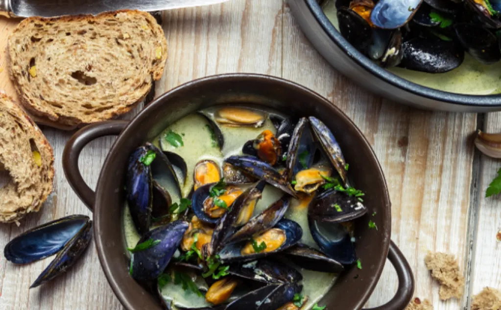 MOULES MARINIÈRES BIO