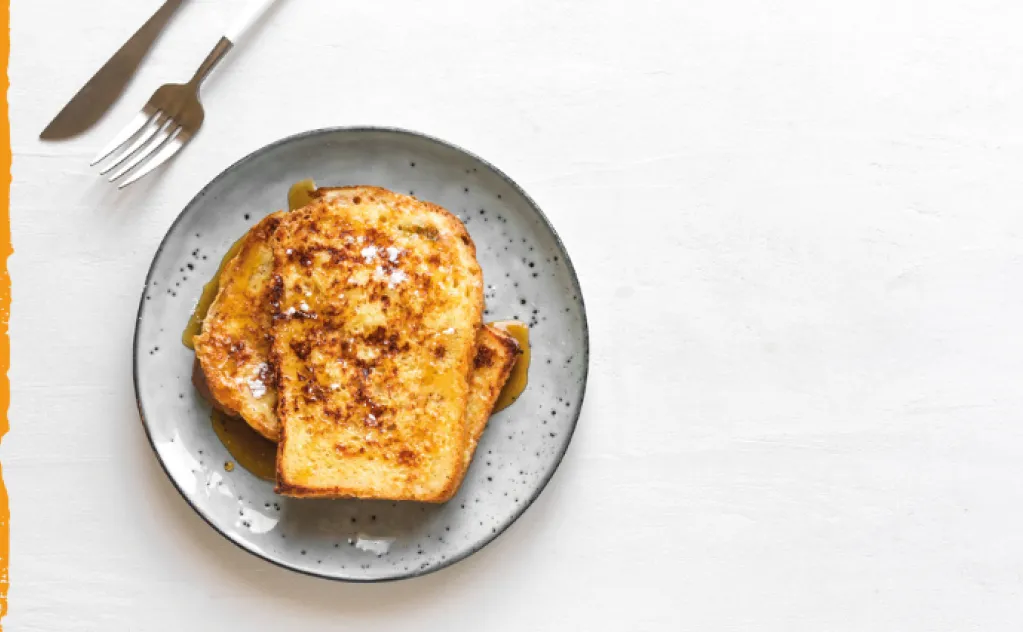 PAIN PERDU À LA FLEUR D'ORANGER