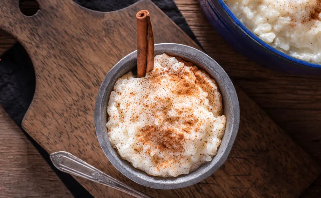 RIZ ENGOULÉ À LA CANNELLE